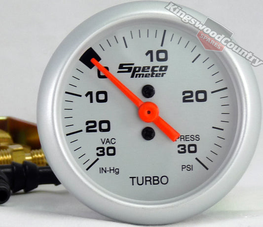 Speco 2 inch Turbo Boost / Vacuum Gauge 30psi NEW instrument  meter - 524-04