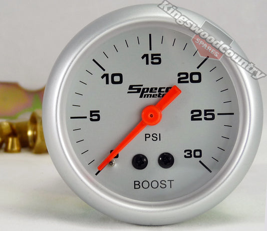 Speco 2 inch Turbo Boost Gauge 30PSI NEW  performance  instrument - 524-05