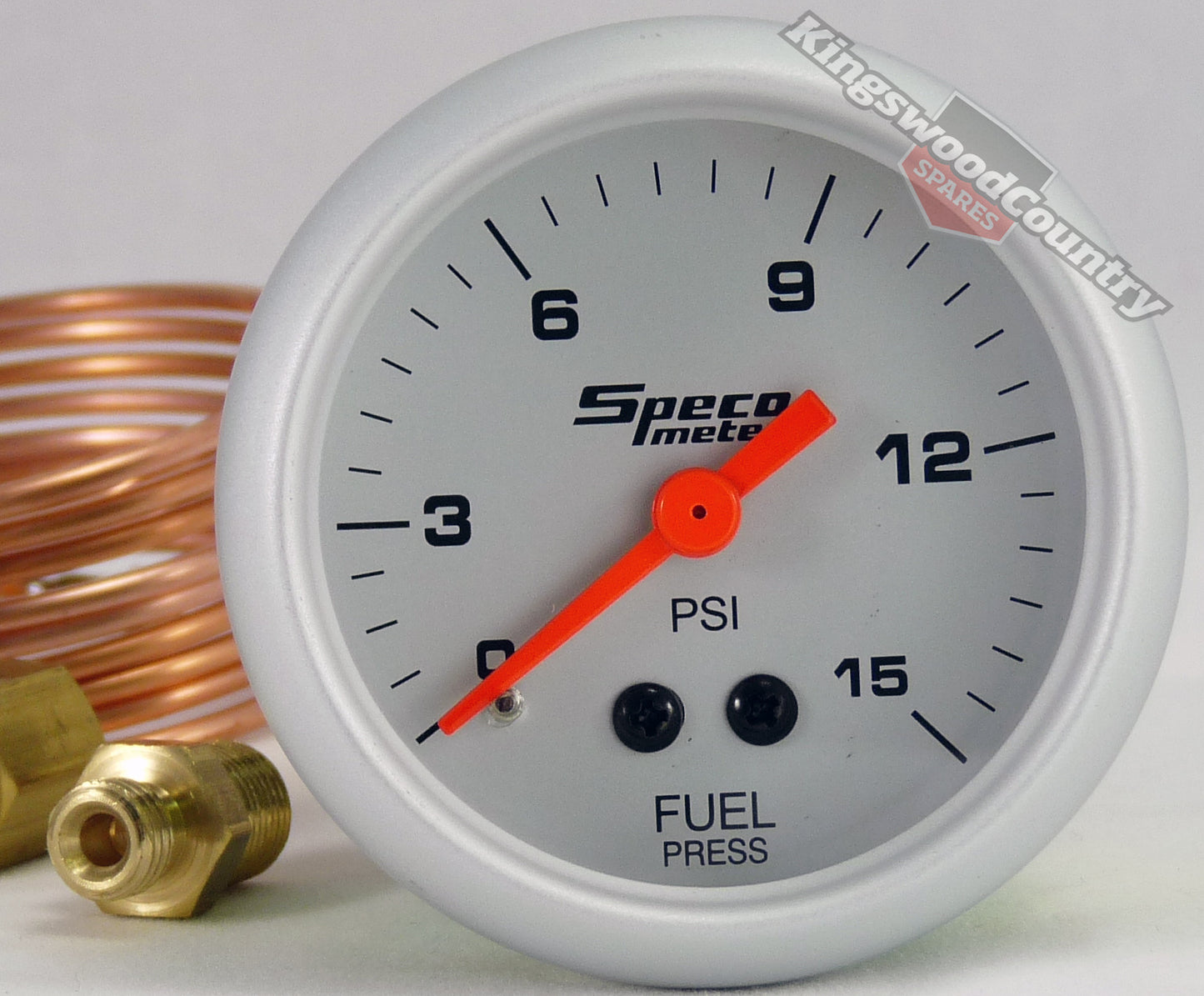 Speco 2" Mechanical Fuel Pressure Gauge  0 - 15 PSI NEW Universal - 524-07