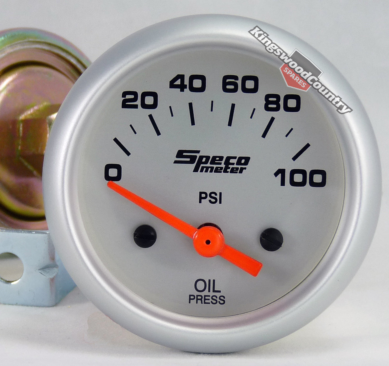 Speco 2 inch Electrical Oil Pressure Gauge 100psi NEW instrument - 524-20