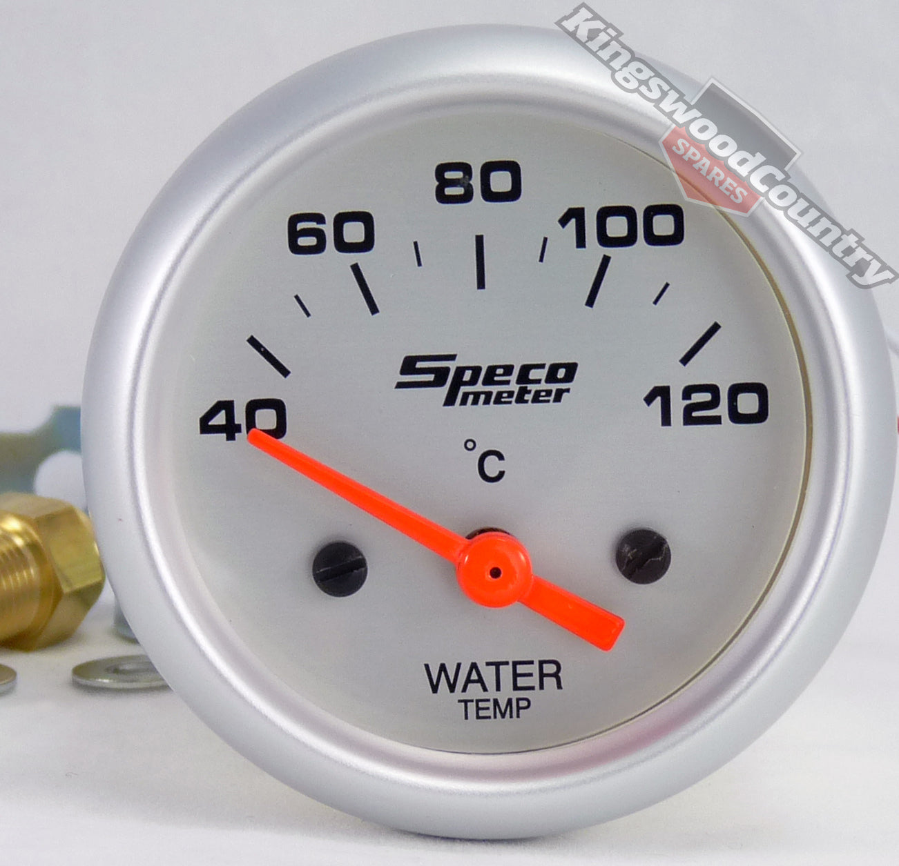Speco 2 inch Electric Water Temp Gauge & Sender 40-120C NEW instrument - 524-30