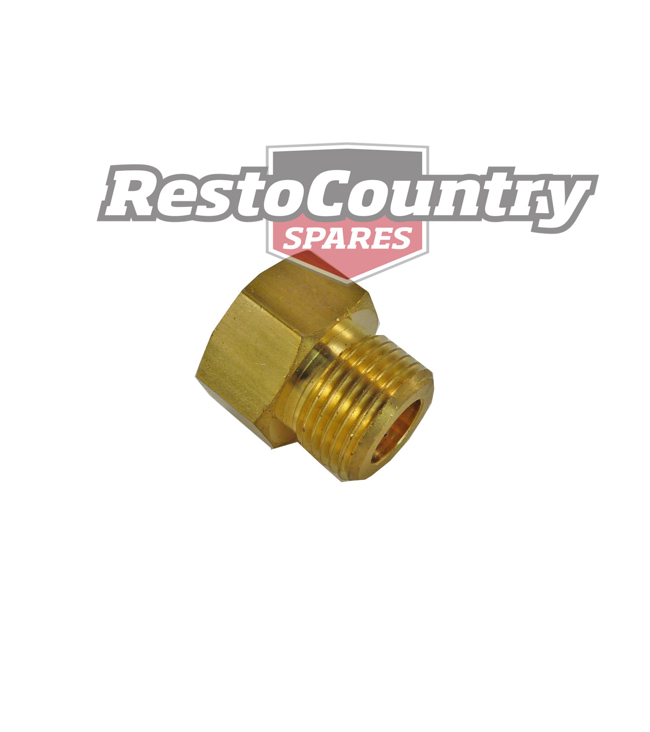 Speco Mechanical Water Temp Gauge ADAPTOR 5/8unf (f)  x M18-1.5 (m) - 544-42