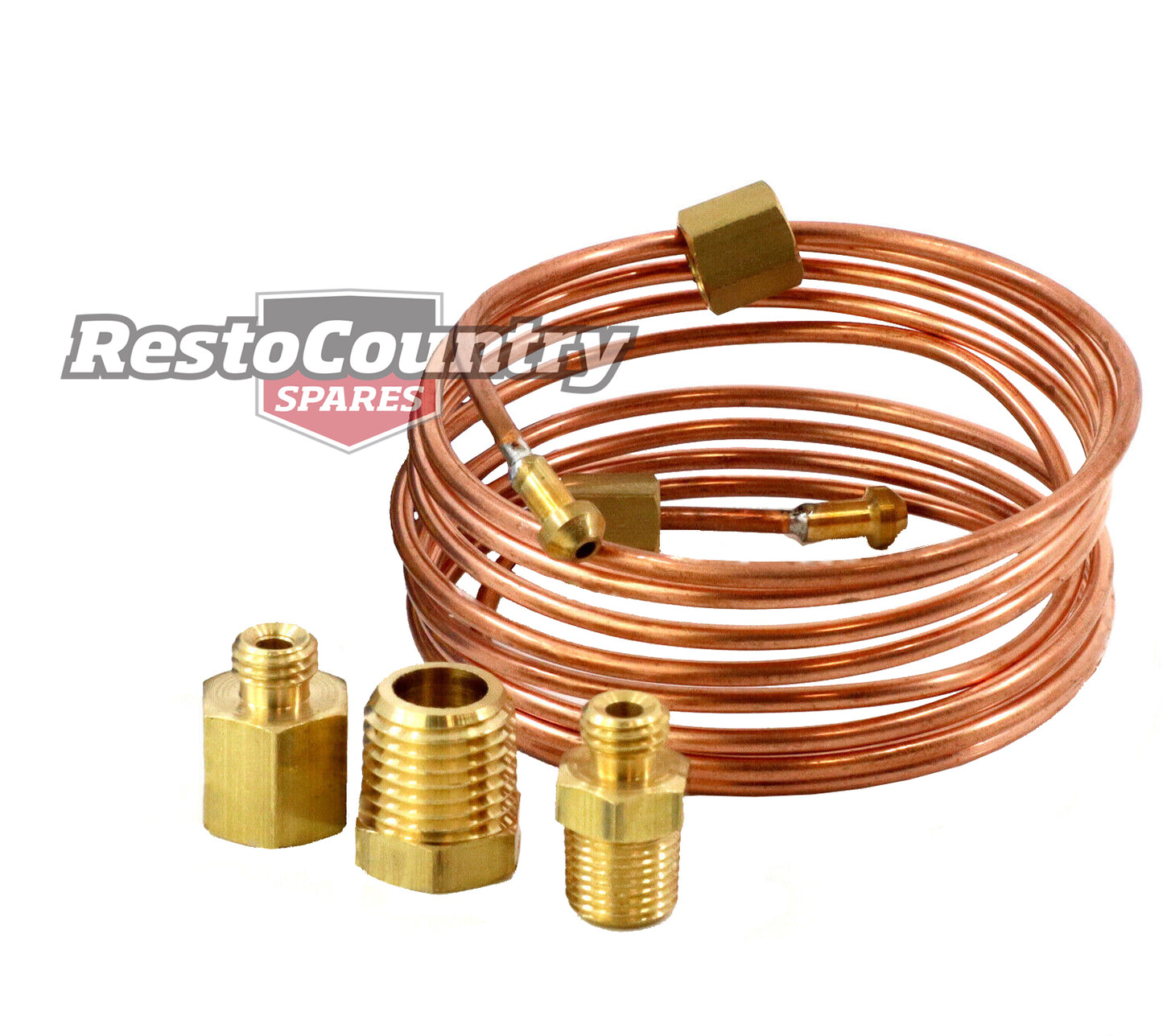 SPECO 6ft Copper Line Oil Pressure Kit - 546-60