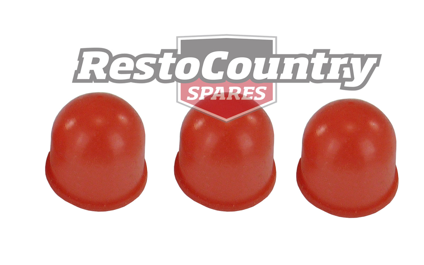 Speco Red Backlight Globe Covers x3 Suit Mechanical Gauge Range 2" 2 5/8" - 550-01-R