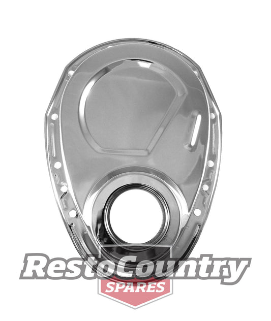 Small Block Chev Chrome Timing Chain Cover 265 267 283 302 305 307 327 350 400 - 551800