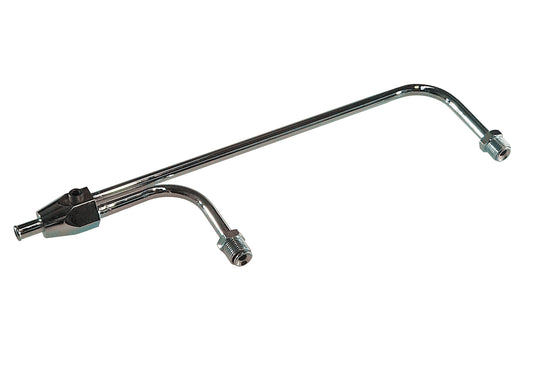 TFI Chrome Fuel Rail Line Holley 9-5/16" - 5952