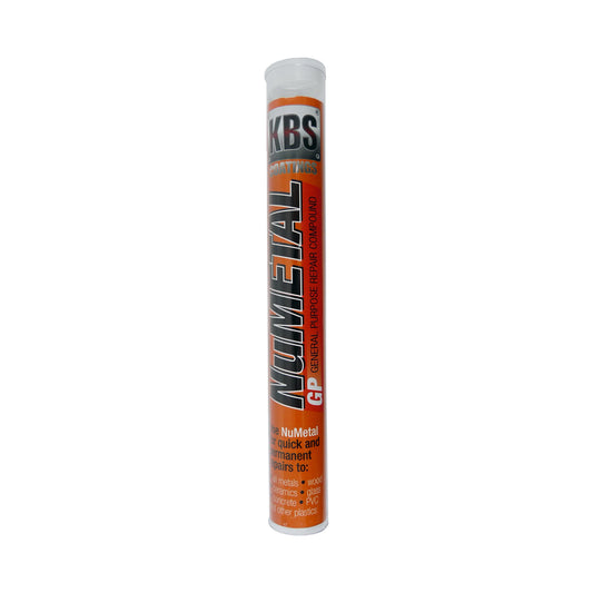 KBS NuMetal General Purpose Repair Compound 110g Metal Plastic Wood epoxy putty - 70004