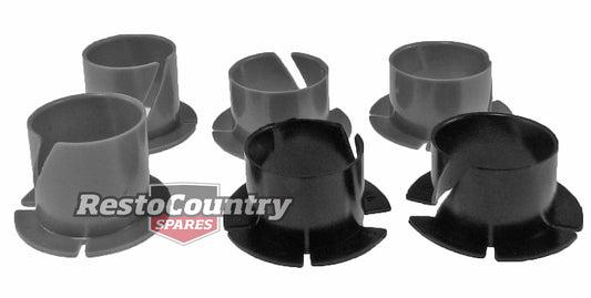 Holden Ford Brake + Clutch Pedal Nylon Bushes Shim Kit x6 - 70240