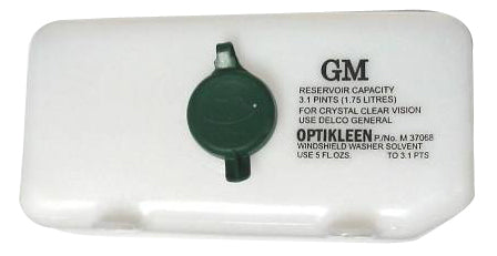Holden Washer Bottle "GM" OPTIKLEEN HK HT HG HQ Torana LJ windscreen wiper - 7434071A