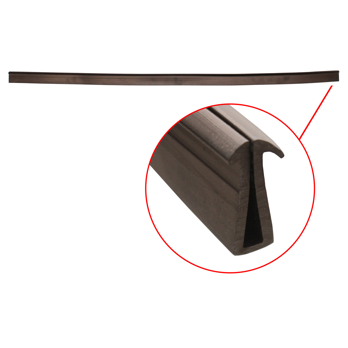 Holden Monaro Door Window - Glass to Lifter Channel HK HT HG - Rubber seal - 7436062