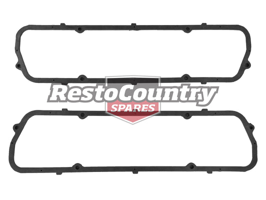 Holden V8 Rocker Cover Gasket PAIR 253 308 RUBBER W/Steel Frame valve tappet - 811372R