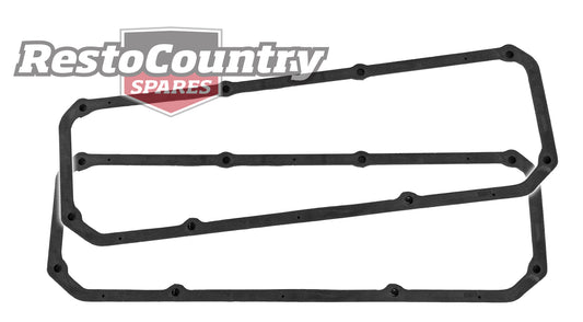 Ford V8 Rocker Cover Gasket PAIR 302 351 Cleveland RUBBER W/ Steel Frame - 831371R