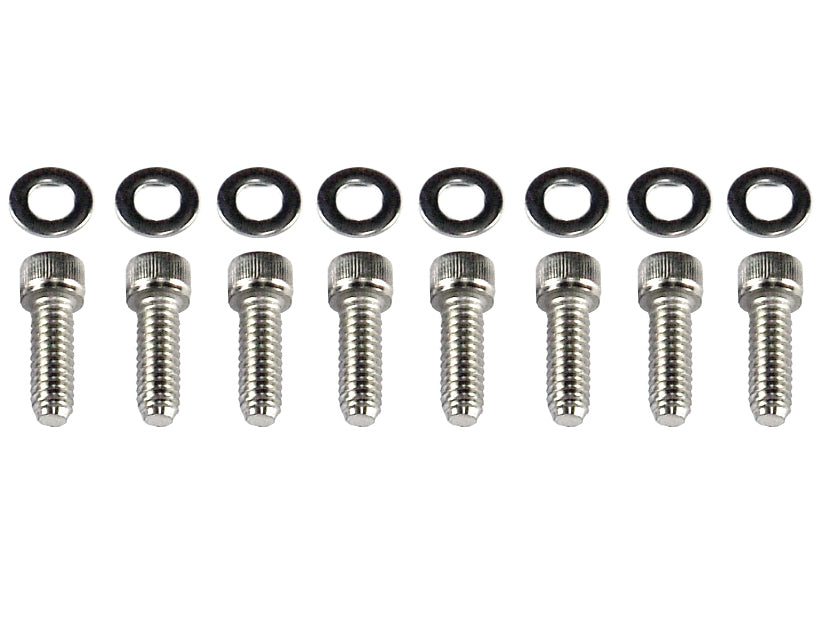 TFI Steel Rocker Cover Chrome Bolt Set Holden 6cyl - 8753