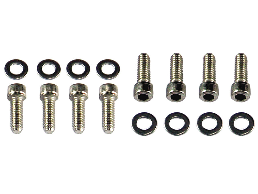 TFI Steel Rocker Cover Chrome Bolt Set Chev V8 - 8759