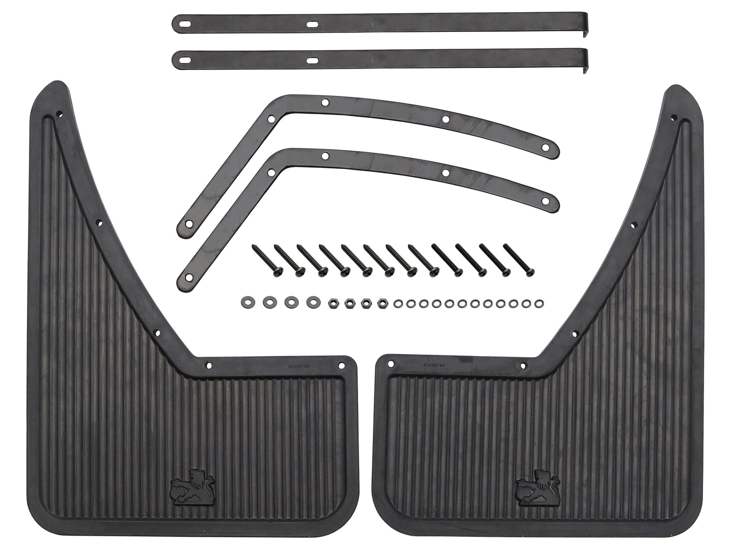 Holden Commodore FRONT Mud Flaps PAIR With Logo VB VC VH Sedan Wagon mudflap - 92004083