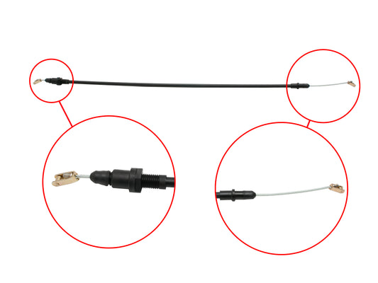 Clutch Cable VB VC VH Commodore 4&6 Cyl 4 Speed TorqMaster, 5sp BW - 92017389
