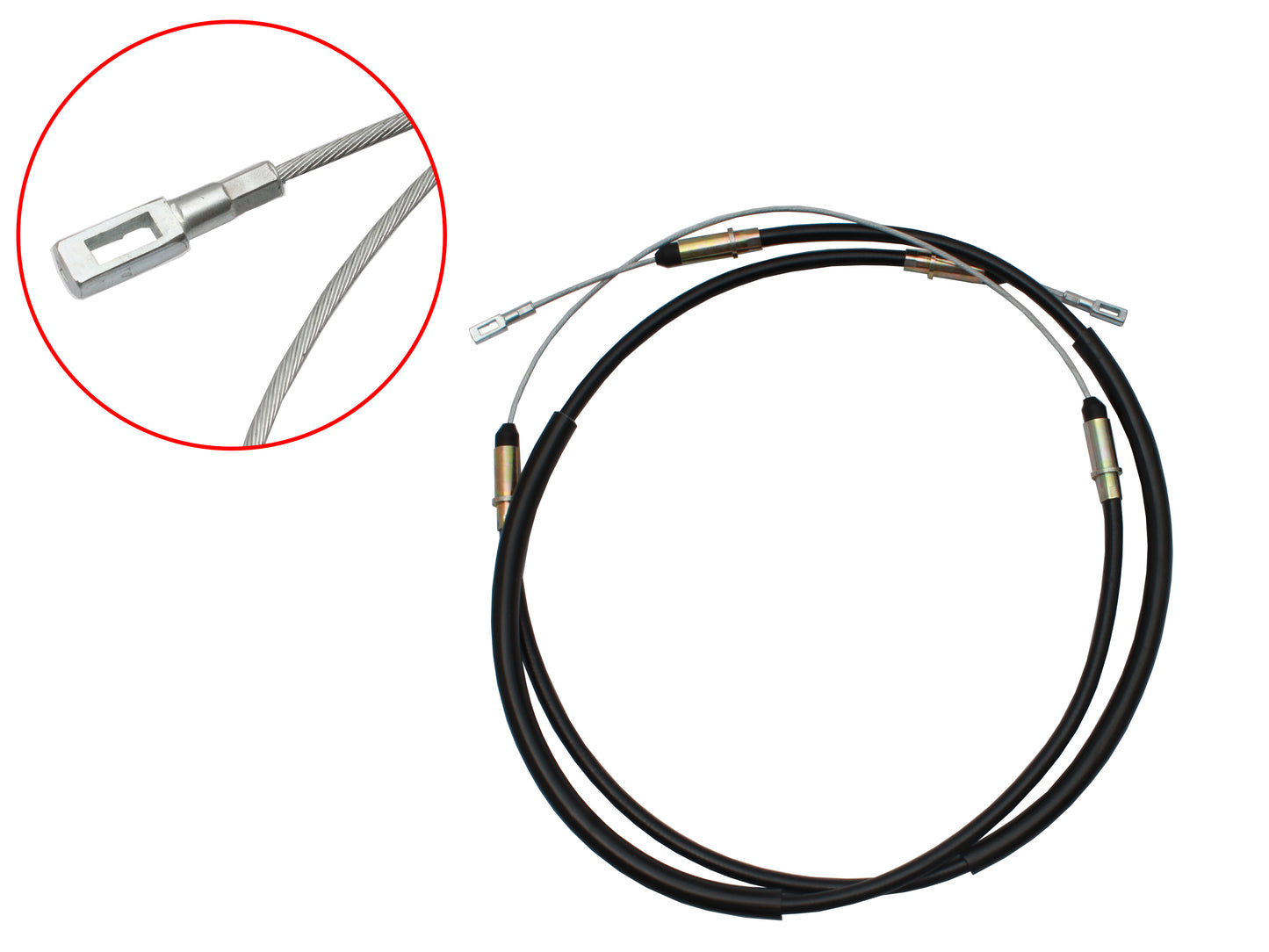 Rear Handbrake Cable Holden VL Commodore (W/ Disc Brakes) - 92024845
