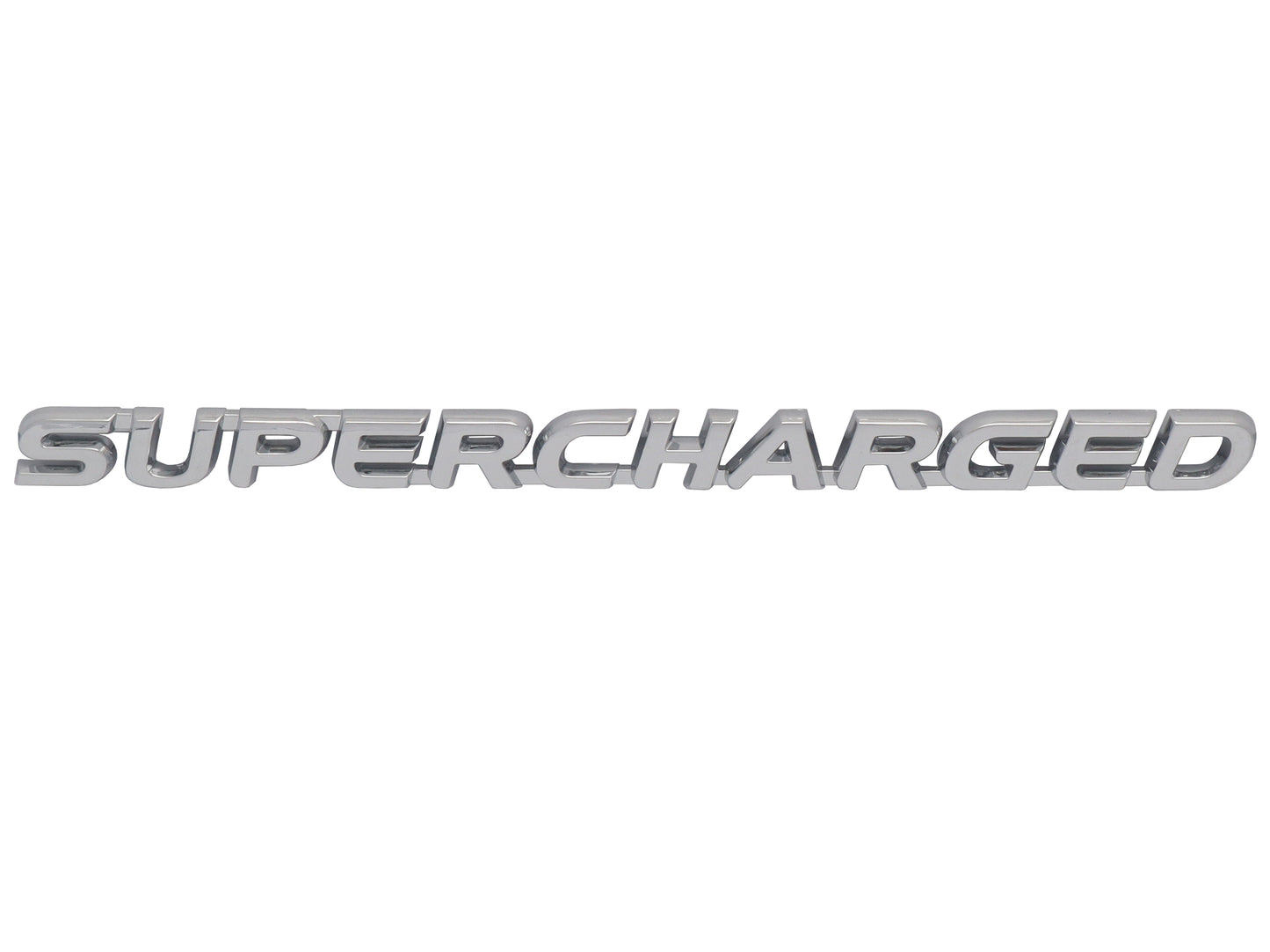 Genuine Holden Badge "Supercharged" Fender Chrome VY Commodore - 92084151