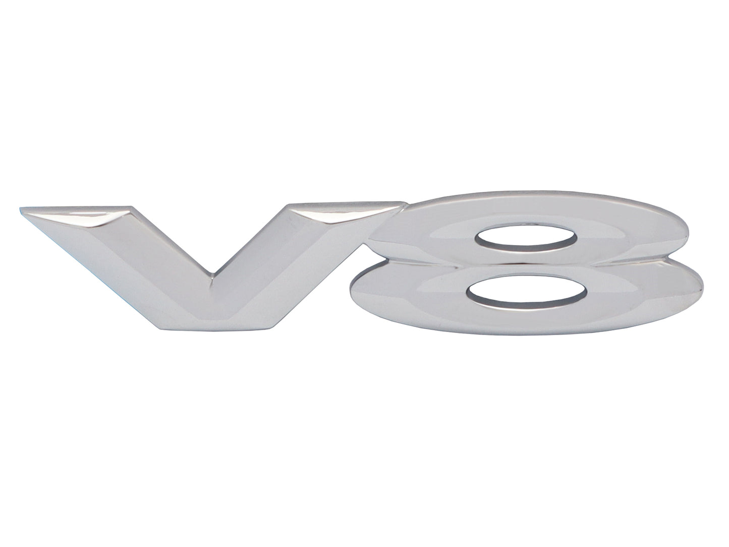 Holden Commodore Chrome "V8" Badge x1 VY V8 Fender or Guard  5.7 - 92084153