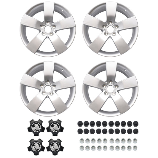 Genuine Wheel & Centre Cap Kit Holden VE SV6 SS Series 1 - 92173149VE1