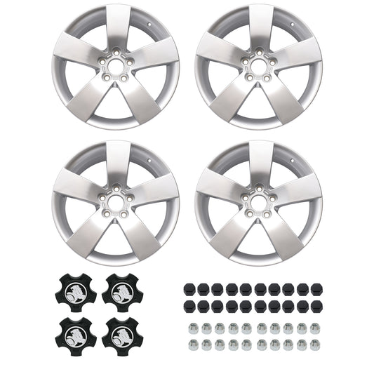 Genuine Wheel & Centre Cap Kit Holden VE SV6 SS Series 2 - 92173149VE2