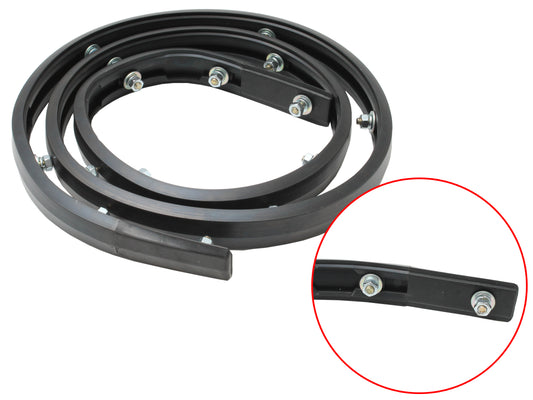 Holden Torana REAR Bumper Bar Rubber Strip + Fitting Nuts LH LX UC - 9928794