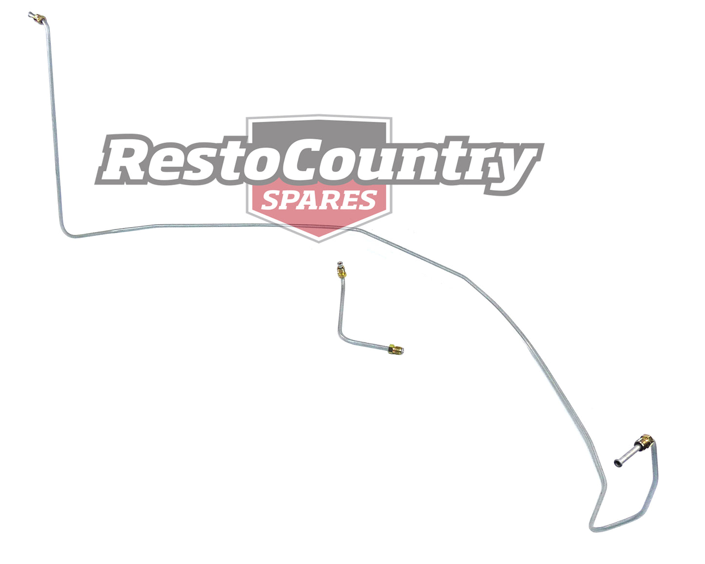 Holden FRONT Steel Brake Pipes NEW Left +Right HJ HX HZ Sedan Wagon Ute Van line - 9935216-17
