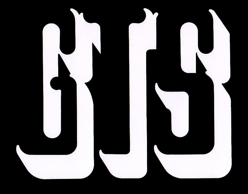 Paint Mask ‘GTS’ Rear Door Stencil Holden HX GTS - 9942756