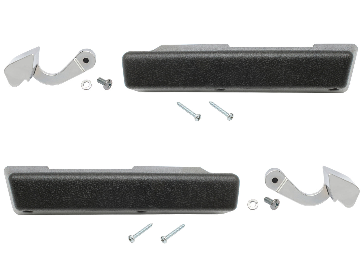 Door Armrest & Inner Door Handle Kit (Front LH & RH) Holden HQ HJ HX HZ WB - AIDHKHQF