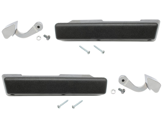Door Armrest & Inner Door Handle Kit (Front LH & RH) Holden HQ HJ HX HZ WB - AIDHKHQF