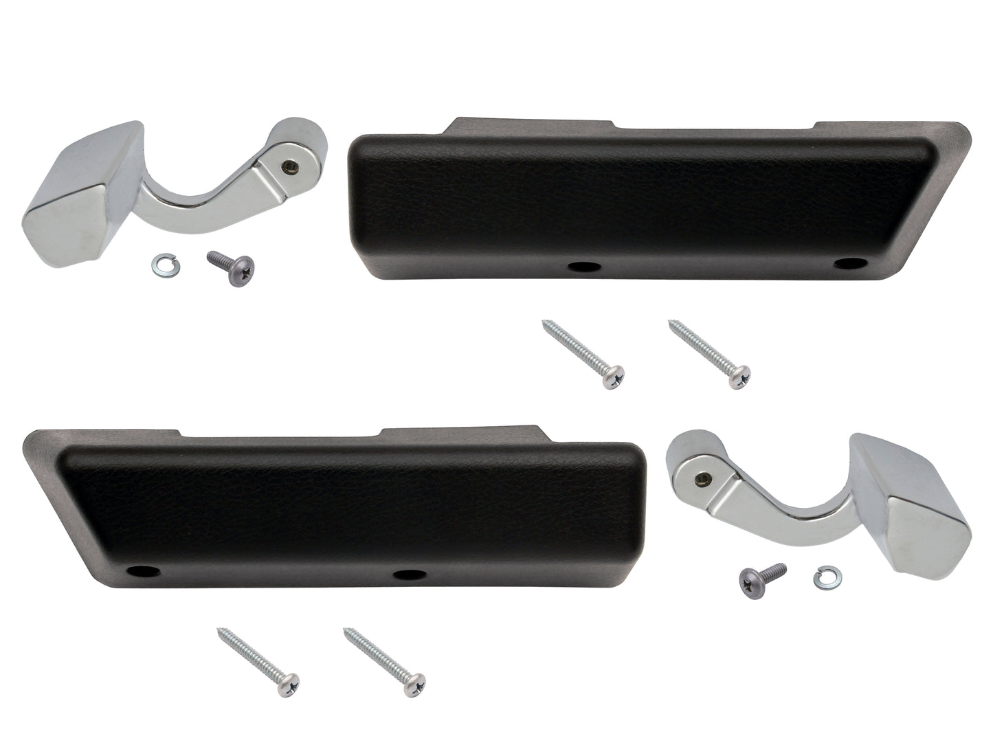 Door Armrest & Inner Door Handle Kit (Rear LH & RH) Holden HQ HJ HX HZ - AIDHKHQR
