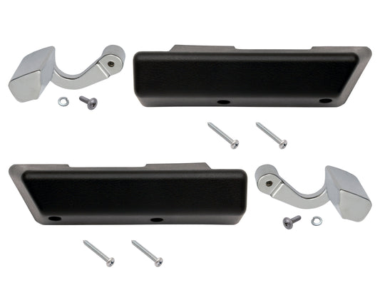 Door Armrest & Inner Door Handle Kit (Rear LH & RH) Holden HQ HJ HX HZ - AIDHKHQR