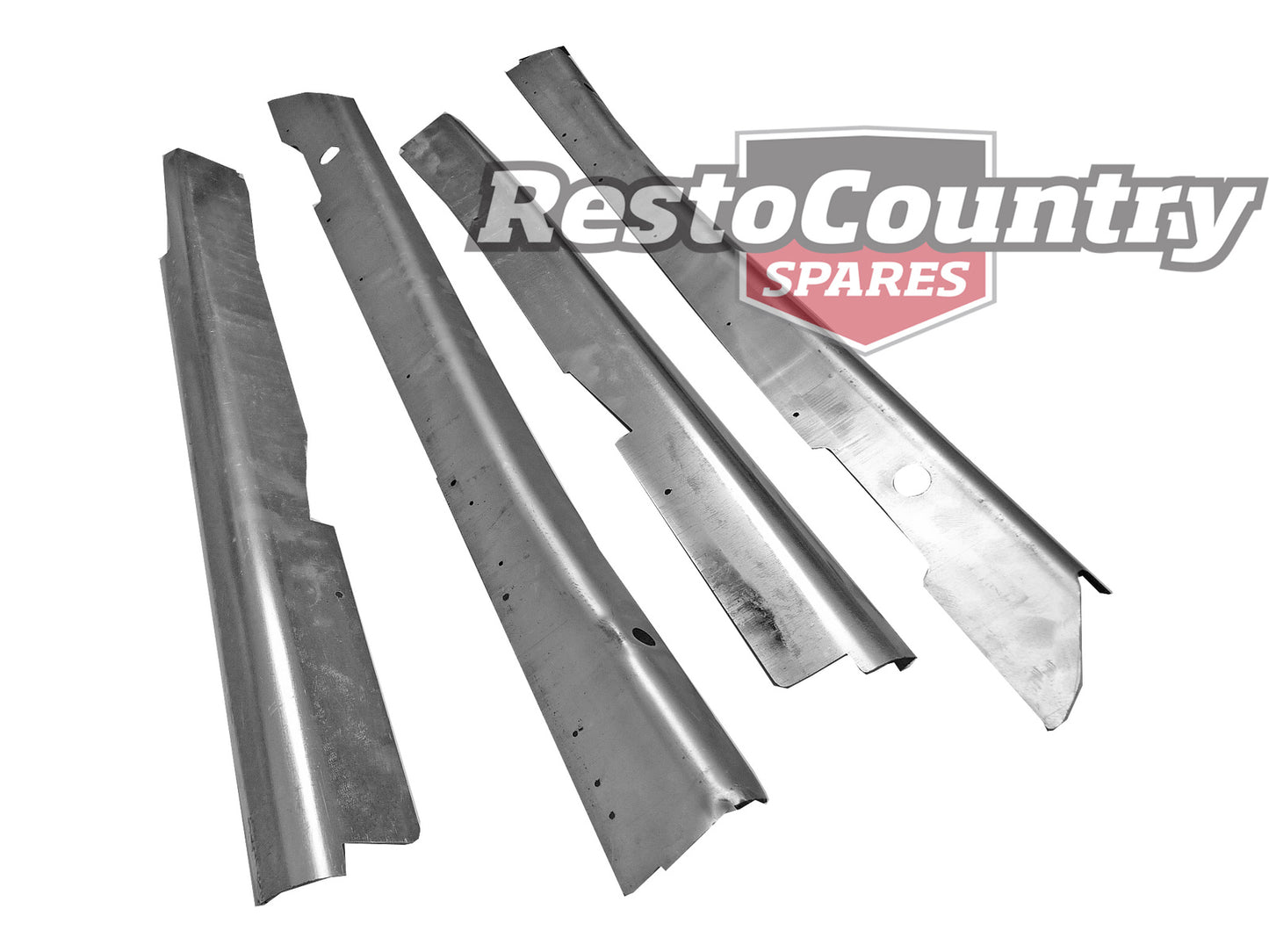 FORD XA XB XC Coupe Metal Door Trim Tops SET 4x- Rust Repair Sections - APP001
