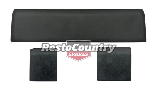 Ford Glove Box Pads Black XW XY Falcon GT GS ZC ZD Fairlane Genuine Look - APP121