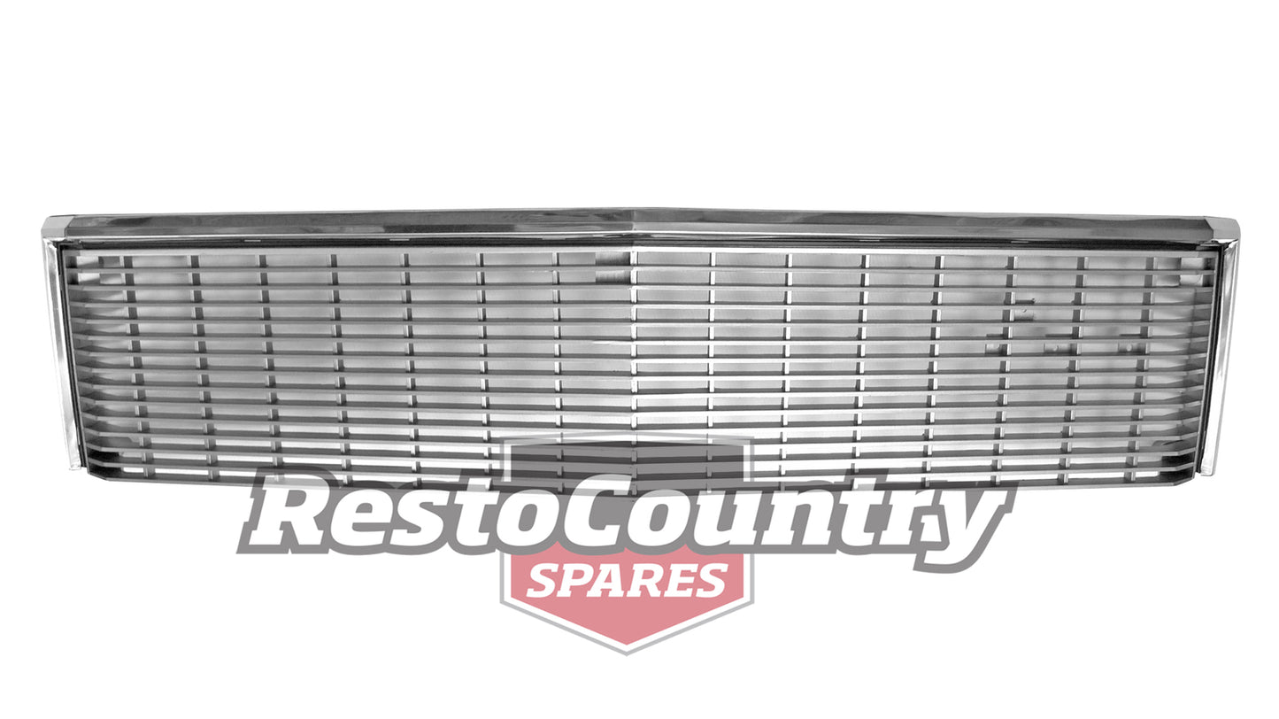 Holden HX Statesman UPPER Grille With Stainless Steel Chrome Trim NEW hj hz - APP506