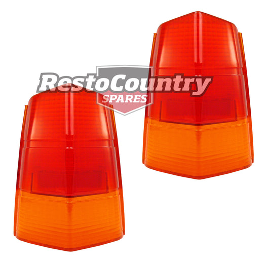 Holden Statesman Taillight Lens Pair LEFT + RIGHT HJ HX HZ NEW stop indicator - APP507
