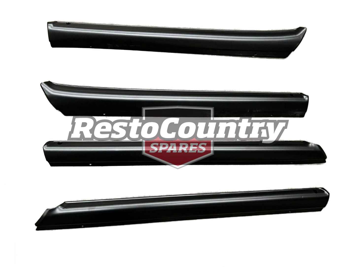 HOLDEN DOOR TRIM STEEL TOPSSUIT HQ HJ HZ HX WB SEDAN 4PIECES - APP546