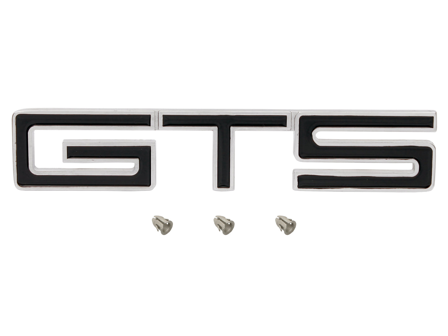Holden - GTS -  Badge Black x1 HK HT Monaro Guard + Boot lid fender trunk - B1006