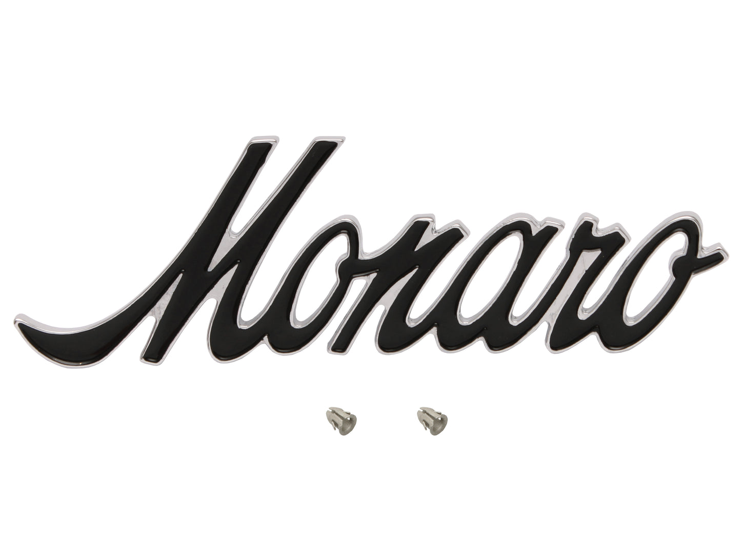 Holden - MONARO - Badge x1 BLACK Guard / Fender HQ HJ  emblem  gts - B1009