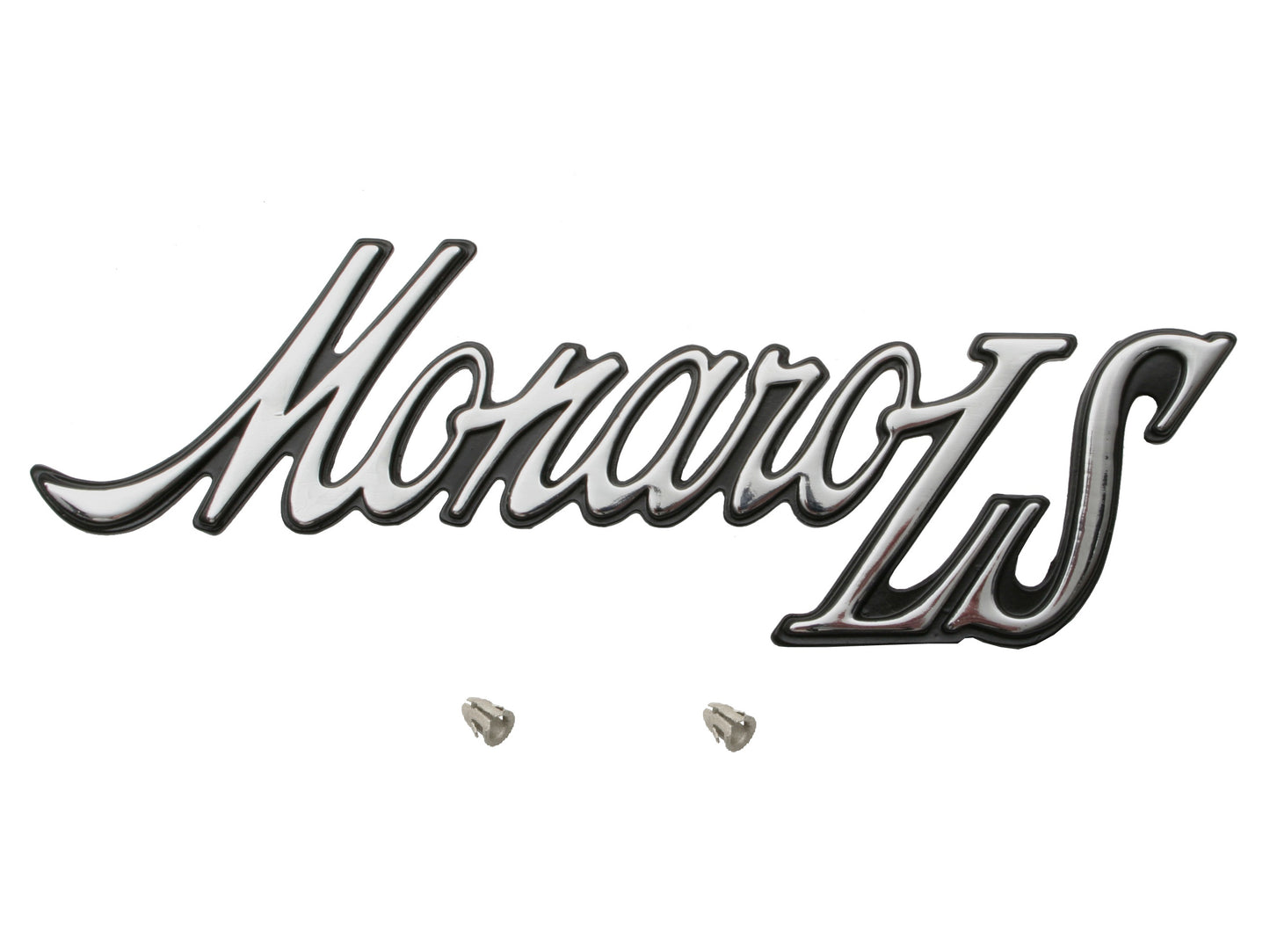 Holden - MONARO LS - Badge x1 Guard or Boot HQ HJ fender  emblem - B1015