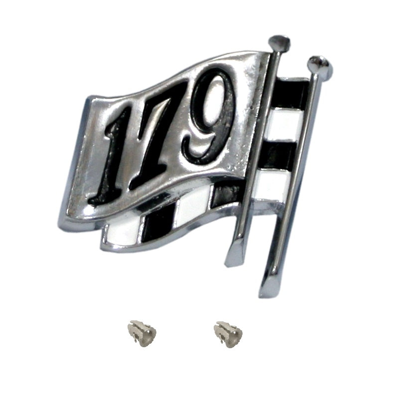 Holden "179" Boot Badge x1 EH HD 6 Cylinder Sedan Wagon Ute Van - B1025