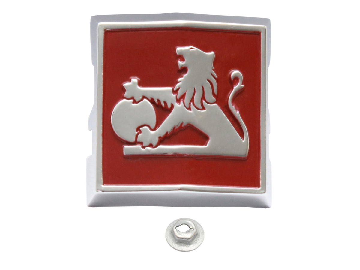 Holden HZ -LION- Grille Badge Emblem - Metal Top Of Grille inc mount nut - B1057