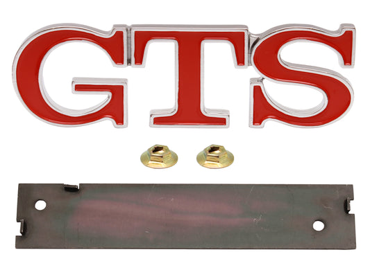 Holden 'GTS' Monaro Badge x1 HZ Grille or Guard or Boot NEW  gts - B1058