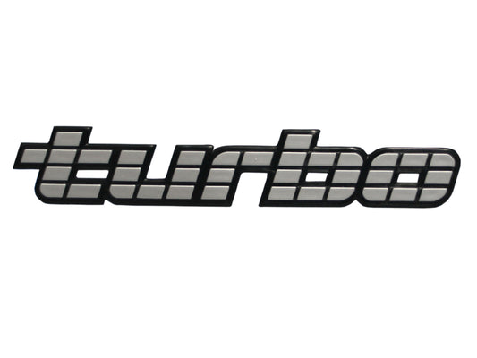 Holden Commodore Silver - TURBO - Badge VL Boot Tailgate x1 Calais Berlina - B1100