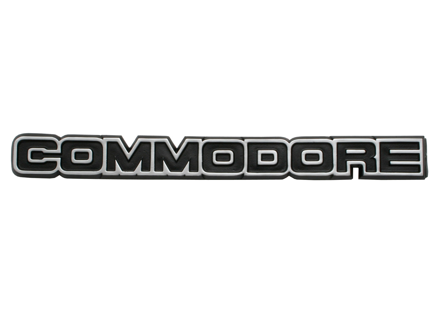 Holden 'COMMODORE' Boot / Tailgate Badge VK VL Sedan Wagon Exec Berlina Calais - B1114