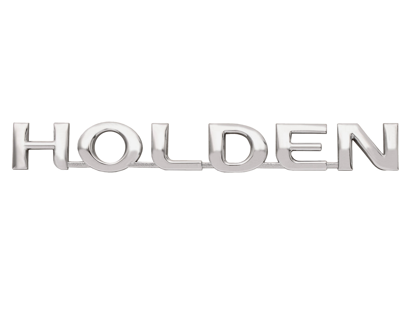 Holden Commodore "HOLDEN" Rear Panel Badge VS Sedan Chrome / Silver Boot Emblem - B1141