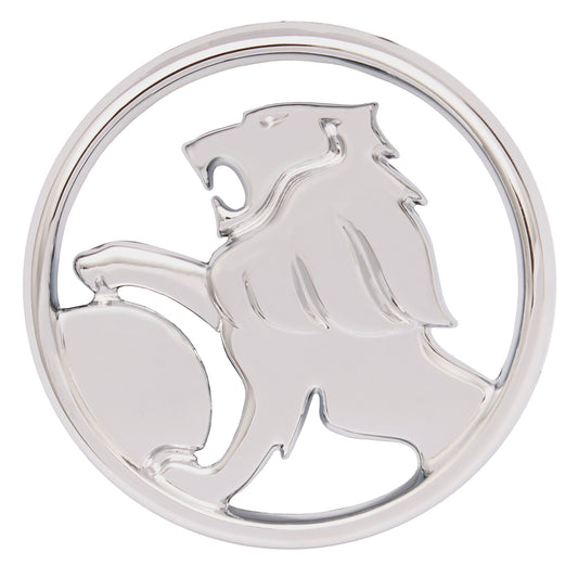 Holden Commodore Lion Bootlid Badge Chrome Finish VS Sedan - B1143