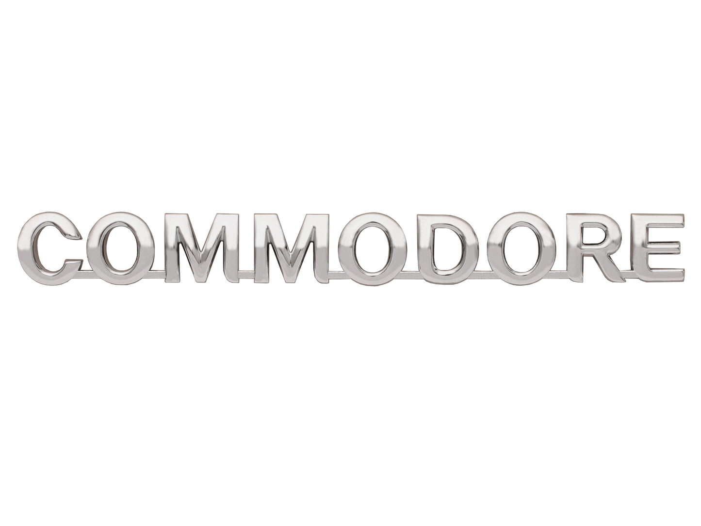 "Holden "COMMODORE" Rear Panel Badge VS S2 Sedan Chrome / Silver boot emblem - B1144"