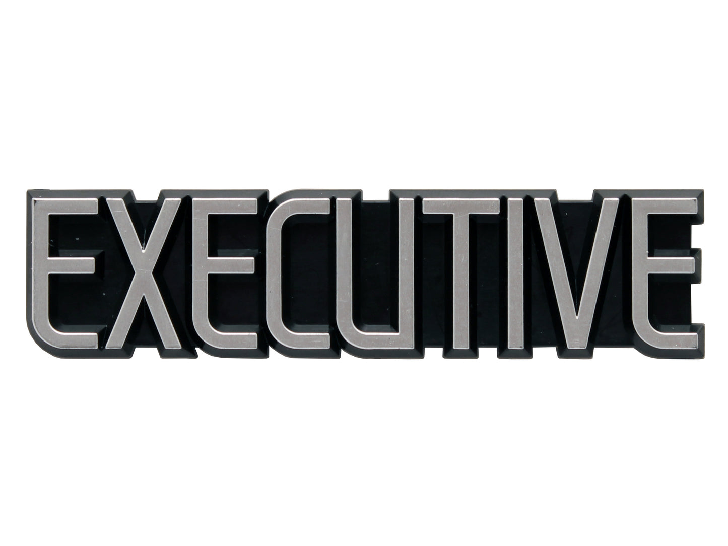 Holden VK VL Commodore "EXECUTIVE" Badge Boot Lid or Tailgate Emblem - B1199