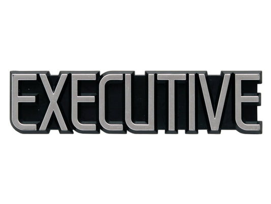 Holden VK VL Commodore "EXECUTIVE" Badge Boot Lid or Tailgate Emblem - B1199